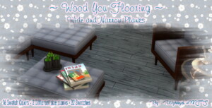 Wood You Plank Wood Flooring by Wykkyd at Mod The Sims 4