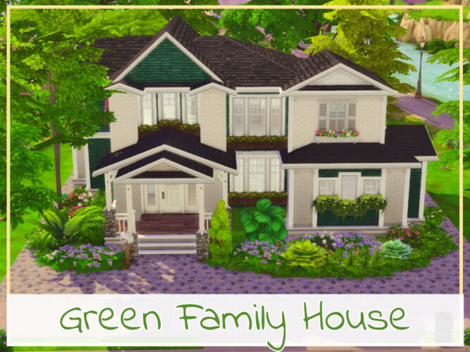 Green Family House By Simmer_adelaina