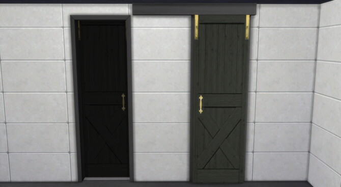 sims 3 cc horse stable doors