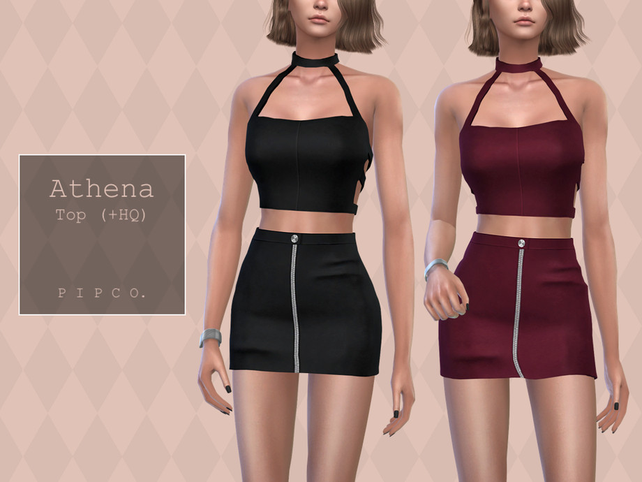 leila athena top