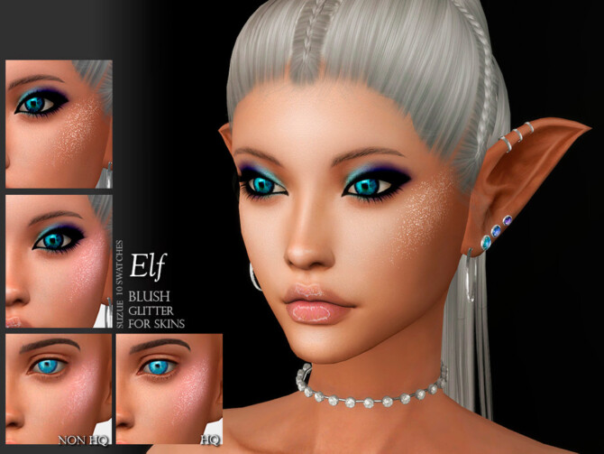 Sims 4 Elf Blush N14 by Suzue at TSR