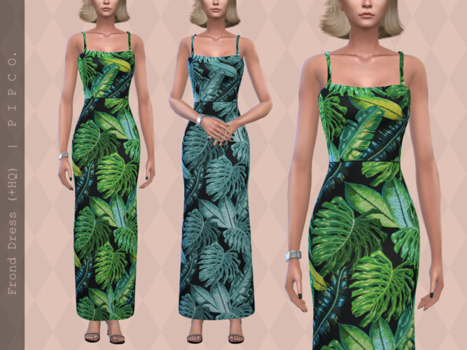 Frond Dress By Pipco
