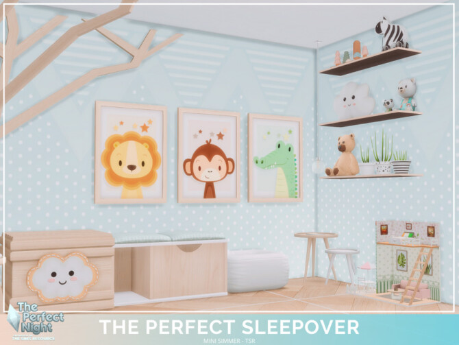 The Perfect Sleepover by Mini Simmer at TSR » Sims 4 Updates