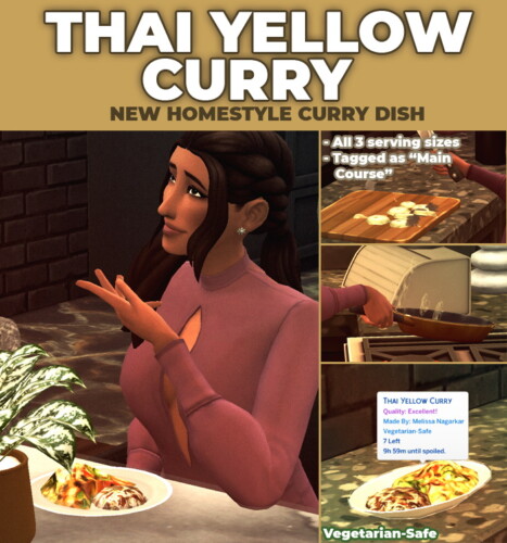 Thai Yellow Curry Custom Recipe