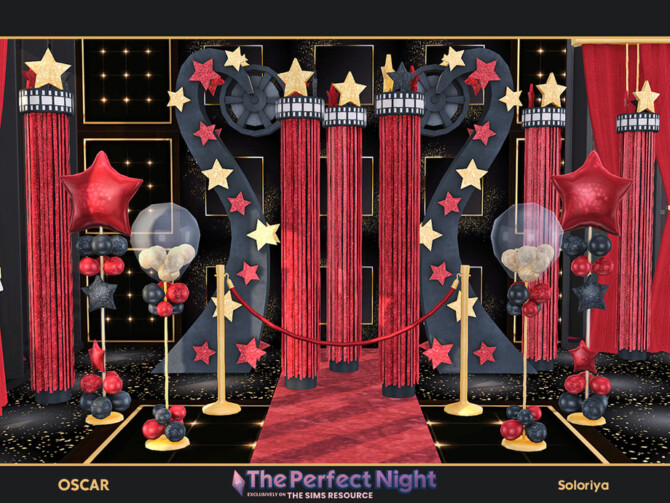 Sims 4 The Perfect Night Oscar Set by soloriya at TSR