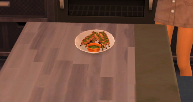 Sims 4 Tempeh Chimichurri Skewers New Custom Recipe at Mod The Sims 4