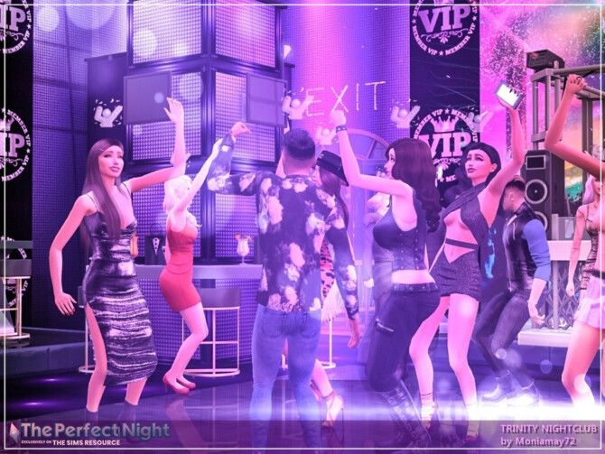 Sims 4 Trinity Vip Nightclub by Moniamay72 at TSR