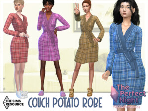 Couch Potato Robe by Pelineldis at TSR