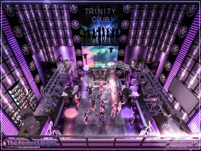 Sims 4 Trinity Vip Nightclub by Moniamay72 at TSR