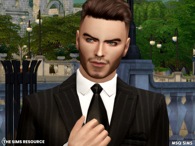 Sims 4 Oliver Queen at MSQ Sims