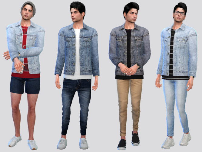 Jaxon Denim Shirt Jacket By Mclaynesims