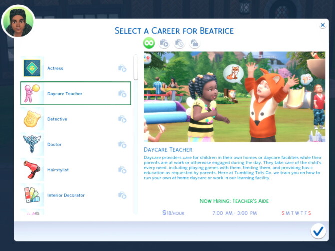 Sims 4 Tumbling Tots Co / Active Daycare Career by ItsKatato at Mod The Sims 4