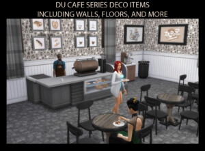 Du Cafe Series Style Decor By Simmiller