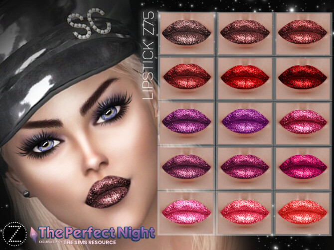 Sims 4 LIPSTICK Z75 by ZENX at TSR