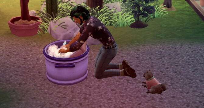 Sims 4 Scrub Faster   Perform Wash Tub Interactions Faster at Mod The Sims 4