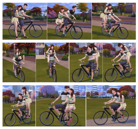 Bicycle Poses