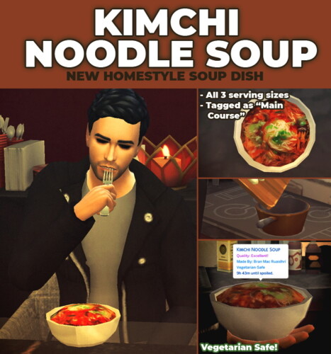 Kimchi Noodle Soup Custom Recipe