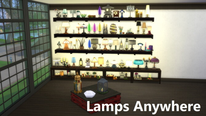 Sims 4 Clutter Anywhere Part Four   Lamps at Mod The Sims 4