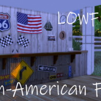 Sim-american Flag By Lowflyer
