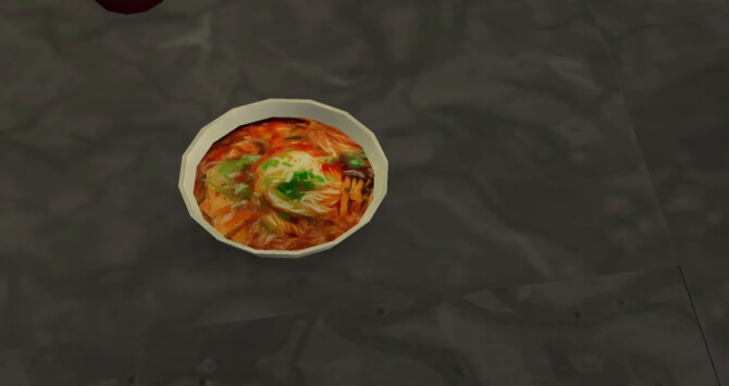 Sims 4 Kimchi Noodle Soup Custom Recipe at Mod The Sims 4