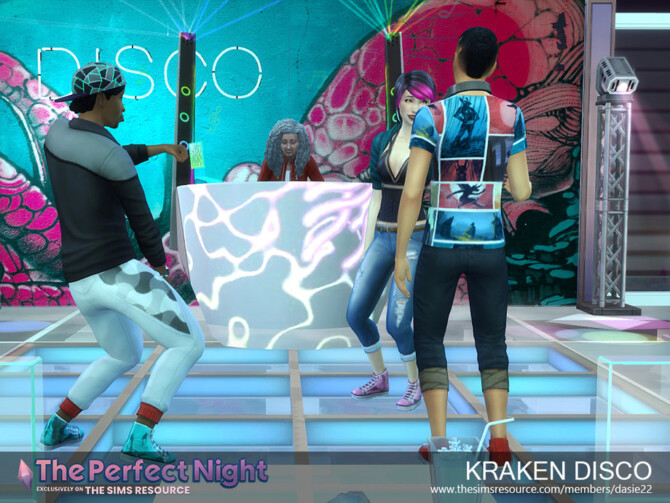 Sims 4 The Perfect Night KRAKEN DISCO by dasie2 at TSR