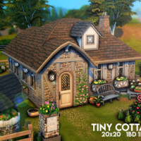 Tiny Cottage By Xogerardine