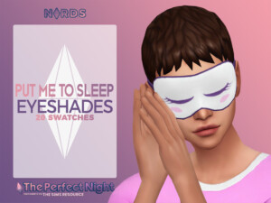 Put Me to Sleep Eyeshades by Nords at TSR