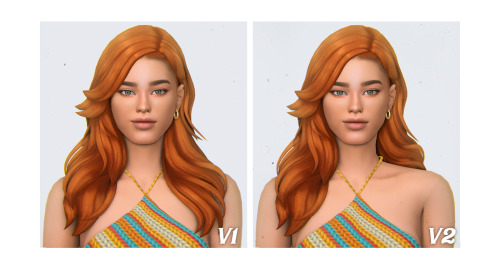 Sims 4 KAY 70s layered hair at SimsTrouble
