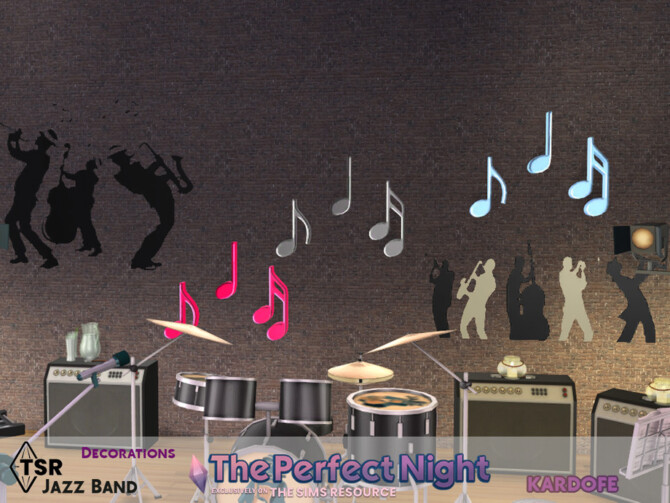 Sims 4 The Perfect Night Jazz Band 3 by kardofe at TSR