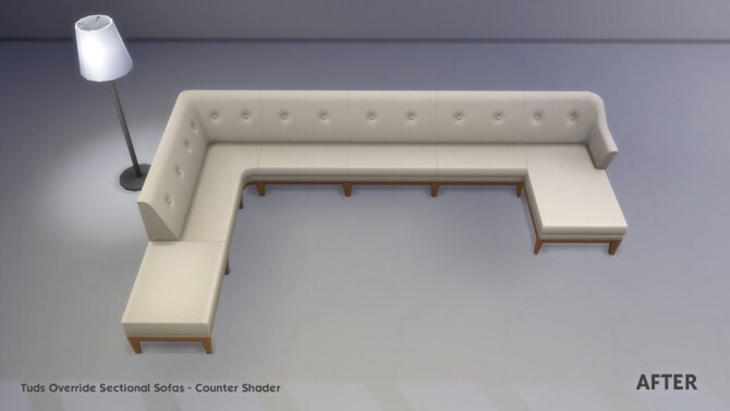 Sims 4 Sectionals Sofas Override Fix for the light issue at Mod The Sims 4