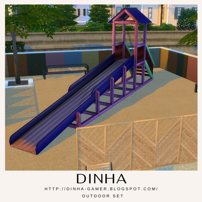 Sims 4 Outdoor Set at Dinha Gamer