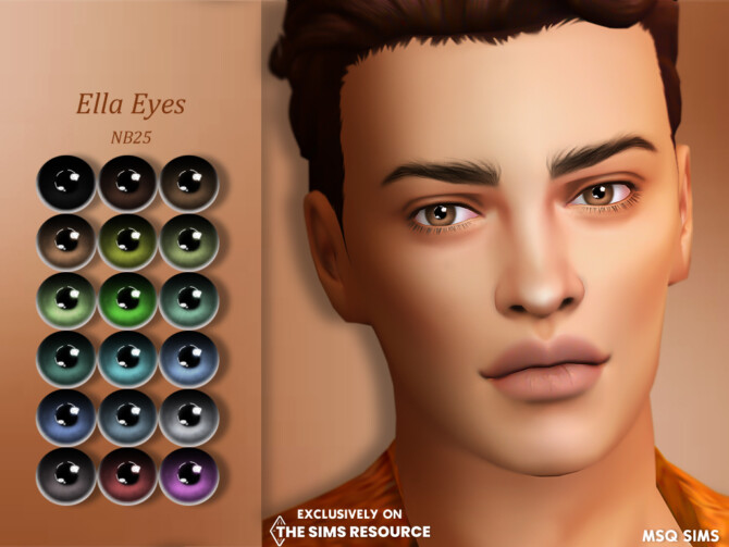 Sims 4 Ella Eyes at MSQ Sims
