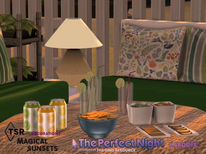 Sims 4 The Perfect Night Magical sunsets 2 by kardofe at TSR