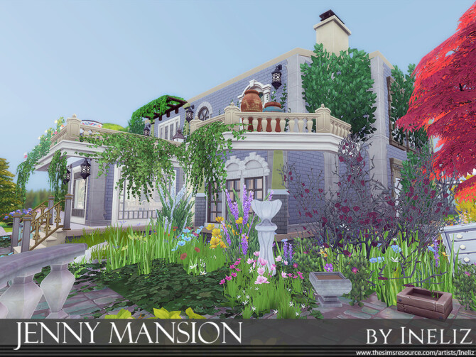 Sims 4 Jenny Mansion by Ineliz at TSR