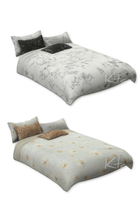 Sims 4 Bedding Home Collection 2 at Ktasims