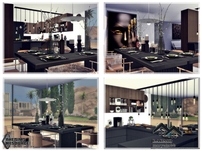 Sims 4 LARMO home by marychabb at TSR