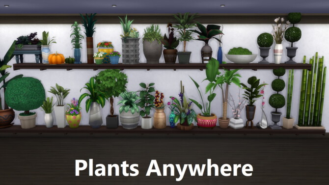 Sims 4 Clutter Anywhere Part Five   Plants at Mod The Sims 4