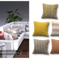 Sofa Pillows Linen 2