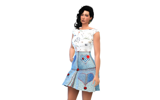 Sims 4 City Living Dresses at Louisa Creations4Sims