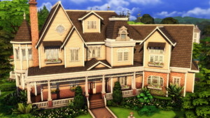 Victorian Manor by plumbobkingdom at Mod The Sims 4