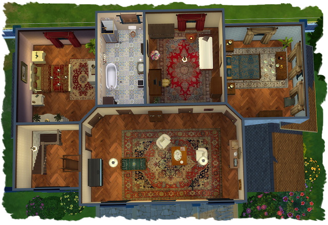 Sims 4 Villa Clara by Chalipo at All 4 Sims