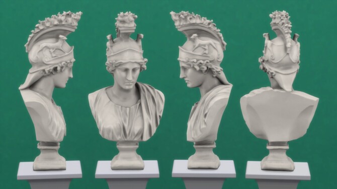 Sims 4 Bust of Roma by TheJim07 at Mod The Sims 4