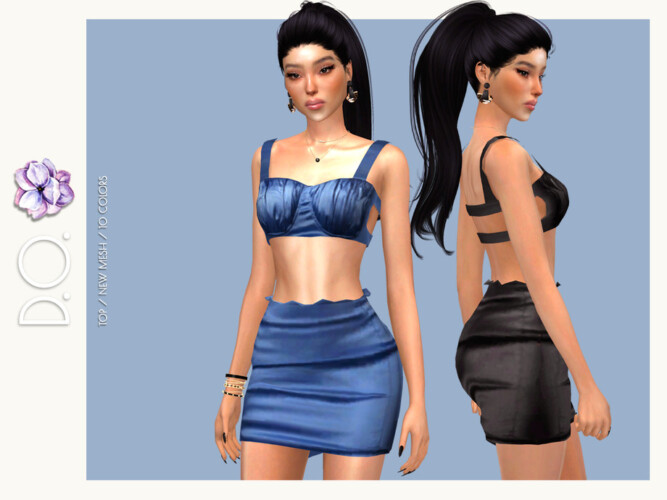 Bustier Set Do124 By D.o.lilac