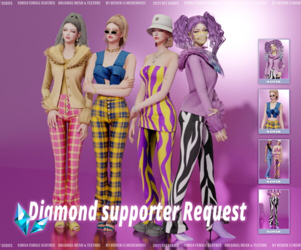 Diamond Supporter Request 2021 Set 01