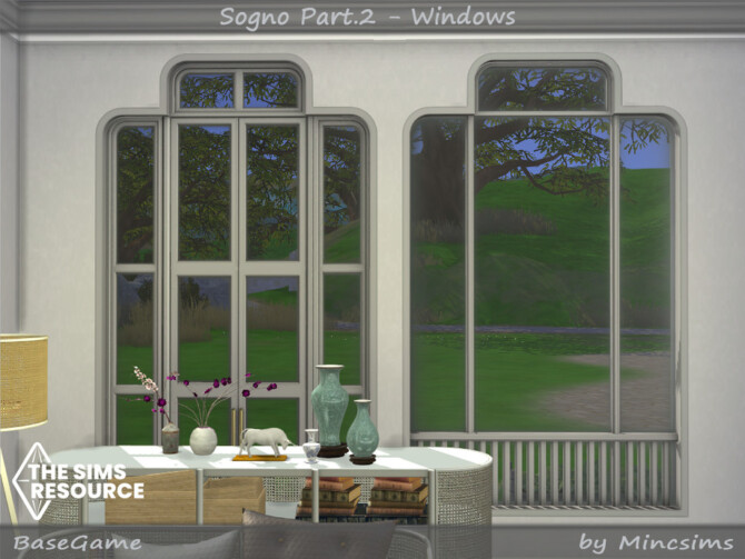 Sims 4 Sogno Part.2 Windows by Mincsims at TSR