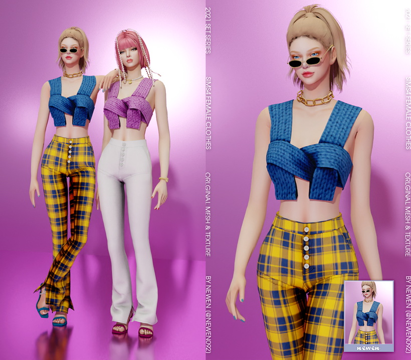 Diamond Supporter Request 2021 Set 01 at NEWEN » Sims 4 Updates