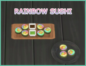Rainbow Sushi