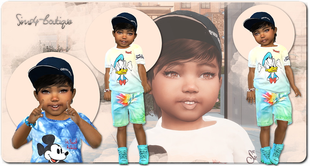 Designer Set for Toddler Boys TS4 at TSR » Sims 4 Updates