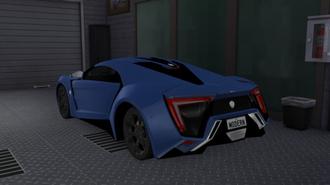 Sims 4 2013 WMotors Lykan Hypersport at Modern Crafter CC