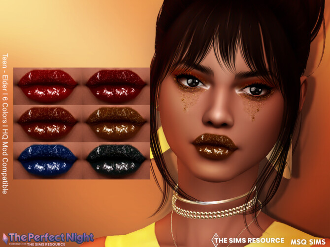 Sims 4 Simchella Lipstick at MSQ Sims